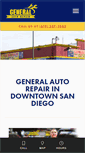 Mobile Screenshot of generalautorepairsd.com